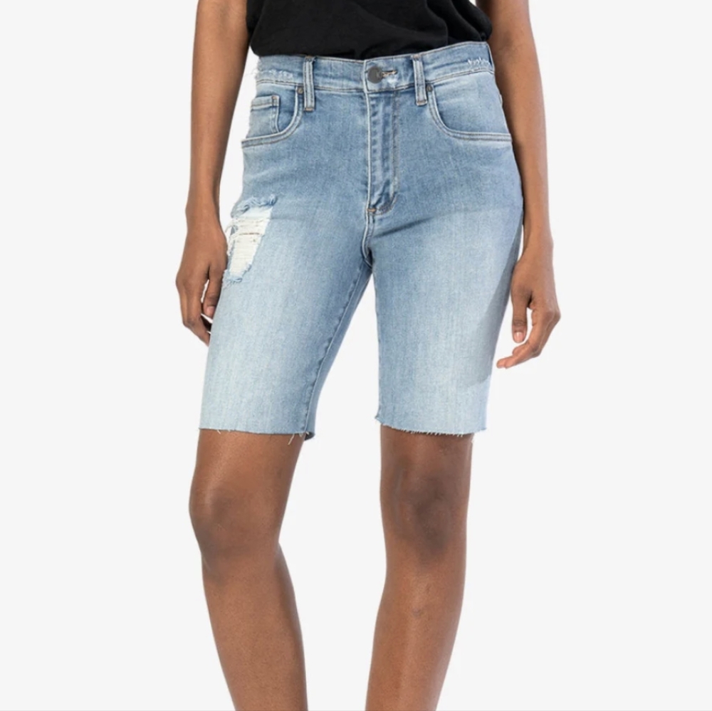 NWT kut from the kloth Margot high rise long shorts